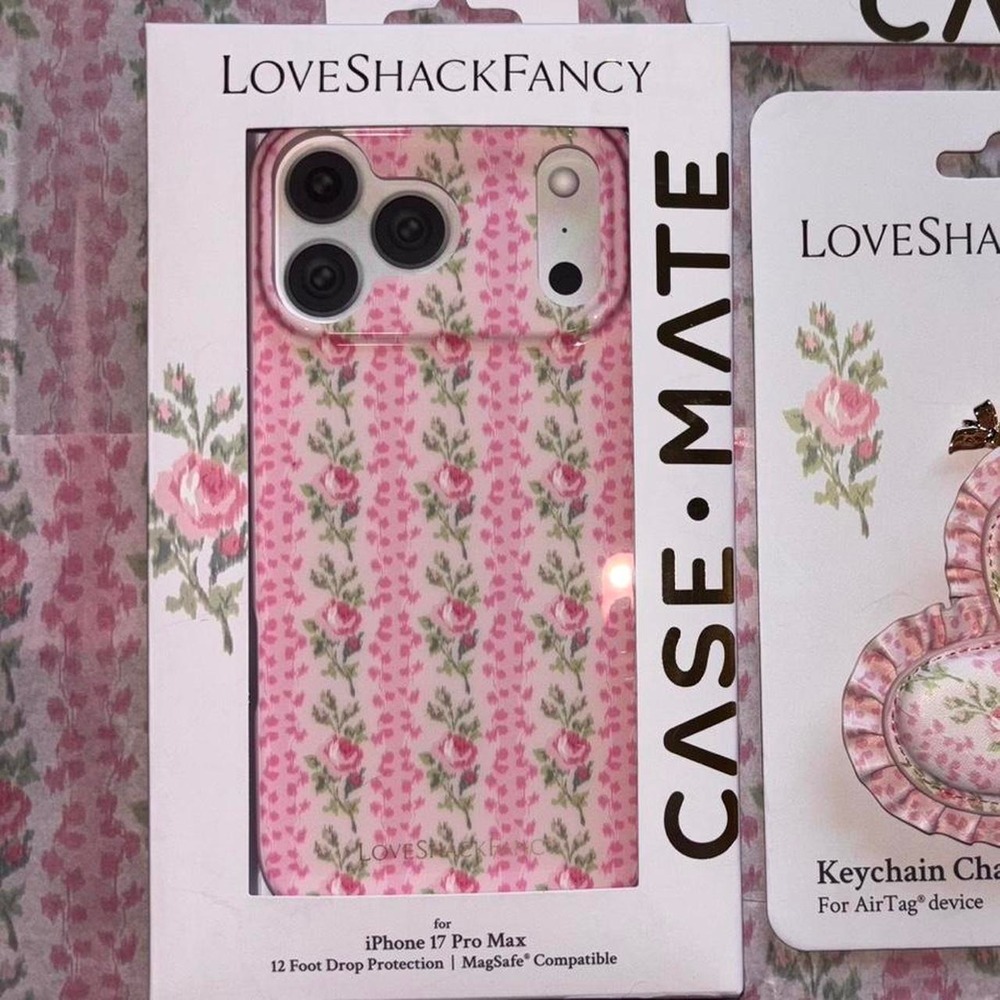 LoveShackFancy x case mate iPhone 17 pro Max Case